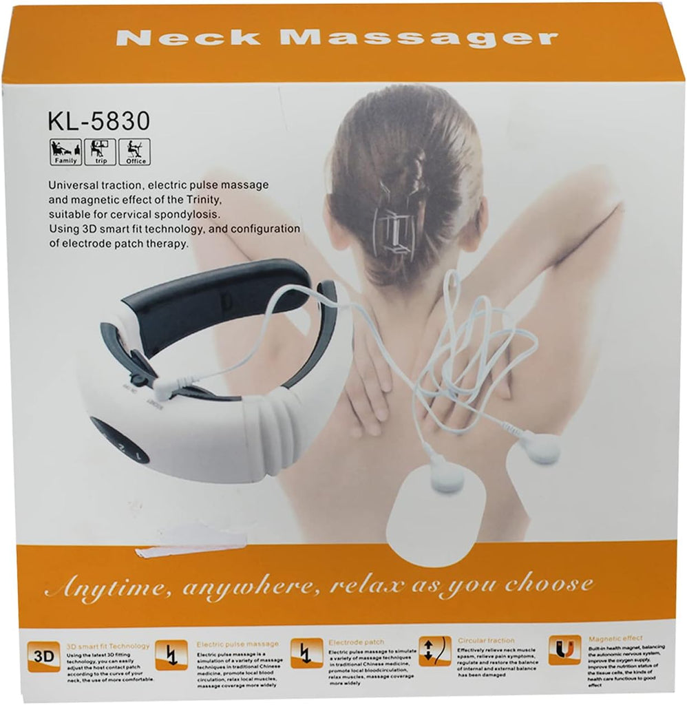 Masajeador de Cuello KL-5830 - Portátil con Calor Infrarrojo para el Cuidado Cervical